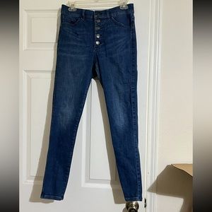 Express high rise jeans
